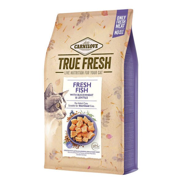 Carnilove True Fresh Fish kaķu sausā barība