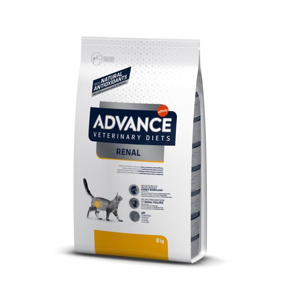 Advance Veterinary Diets Renal sausas maistas katėms