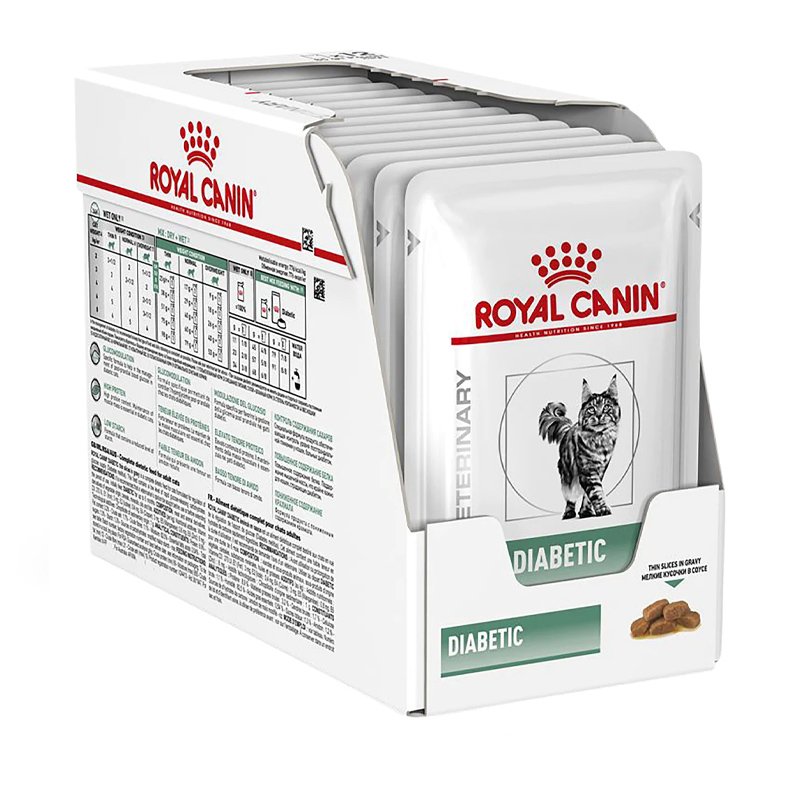 Royal Canin Diabetic konservai katėms padaže