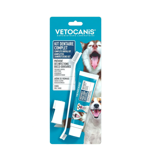 Vetocanis dantų priežiūros rinkinys šunims