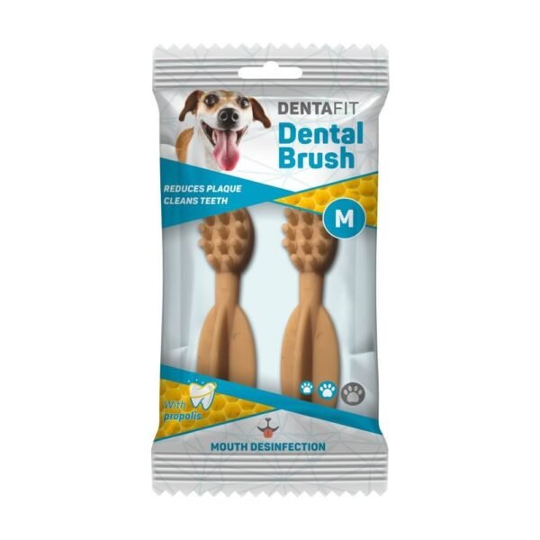 Dafiko Dental Brush M Propolis skanėstai šunims 2 vnt