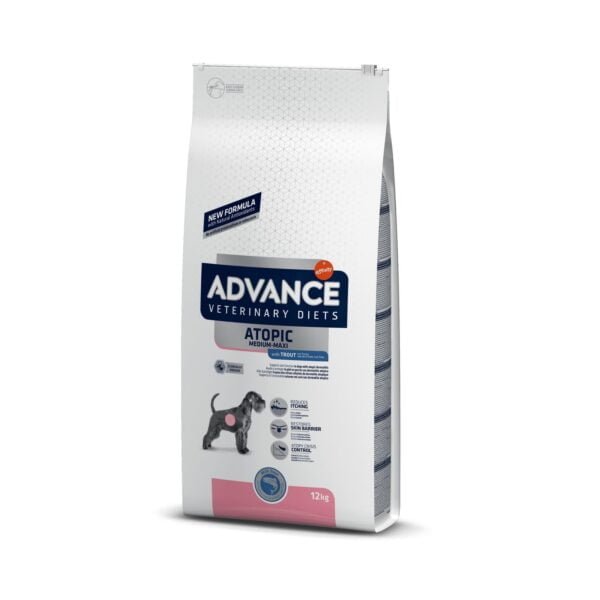 Advance Veterinary Diets Atopic Medium-Maxi Forelli kuivtoit koertele