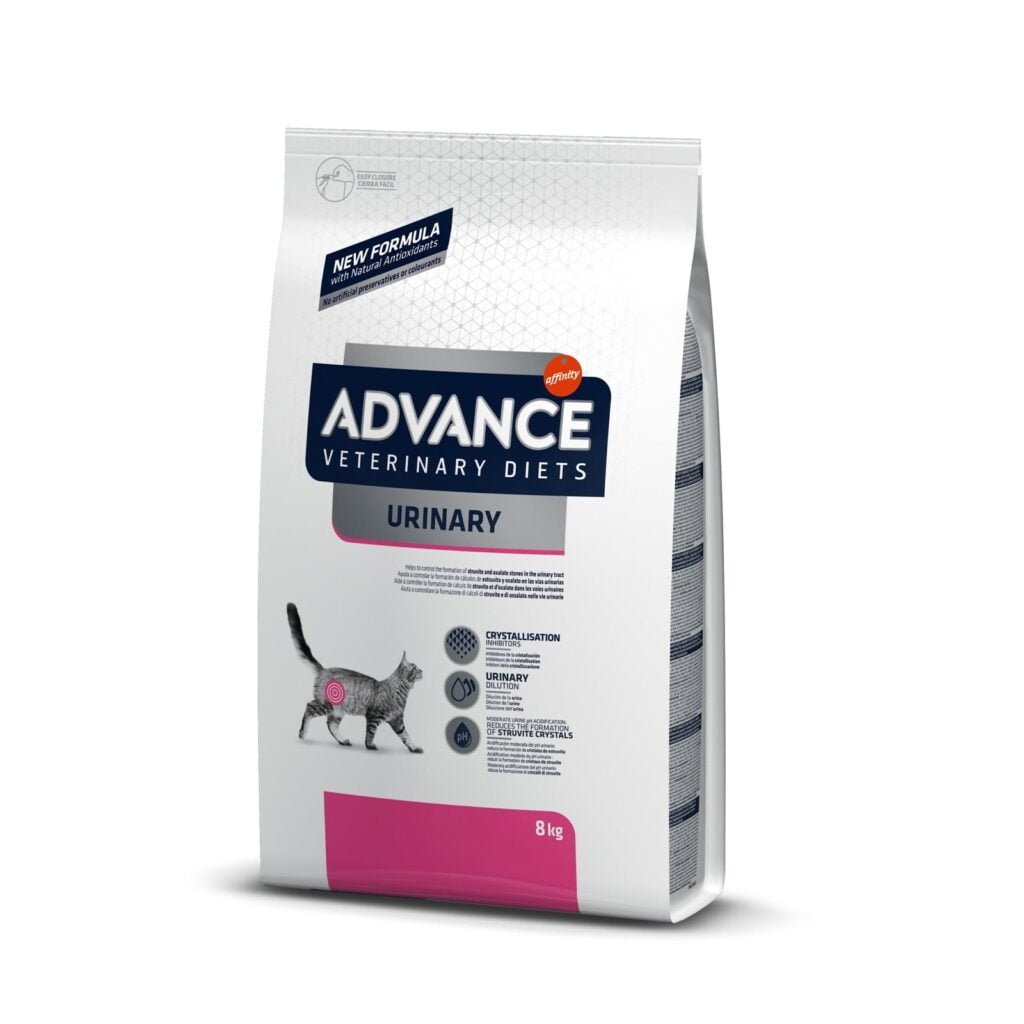 Advance Veterinary Diets Urinary sausas maistas katėms 8 kg