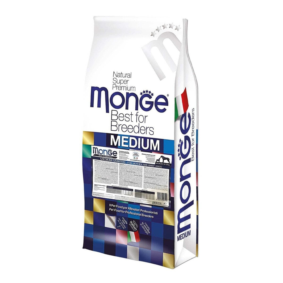 Monge BFB Natural Superpremium Medium Starter Chicken sausas maistas šuniukams 15 kg