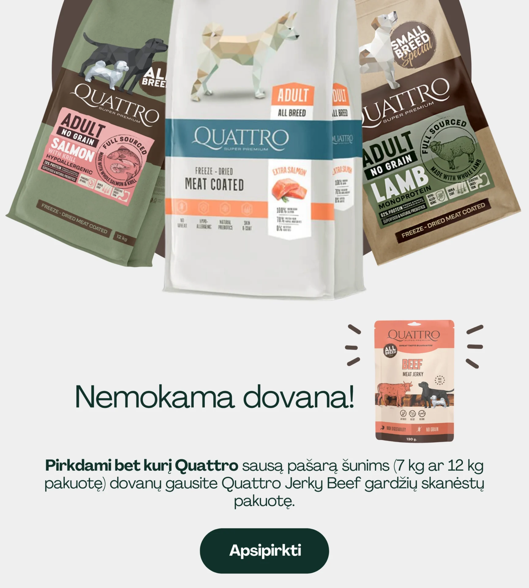 Quattro Birželio akcija Mobile baneris