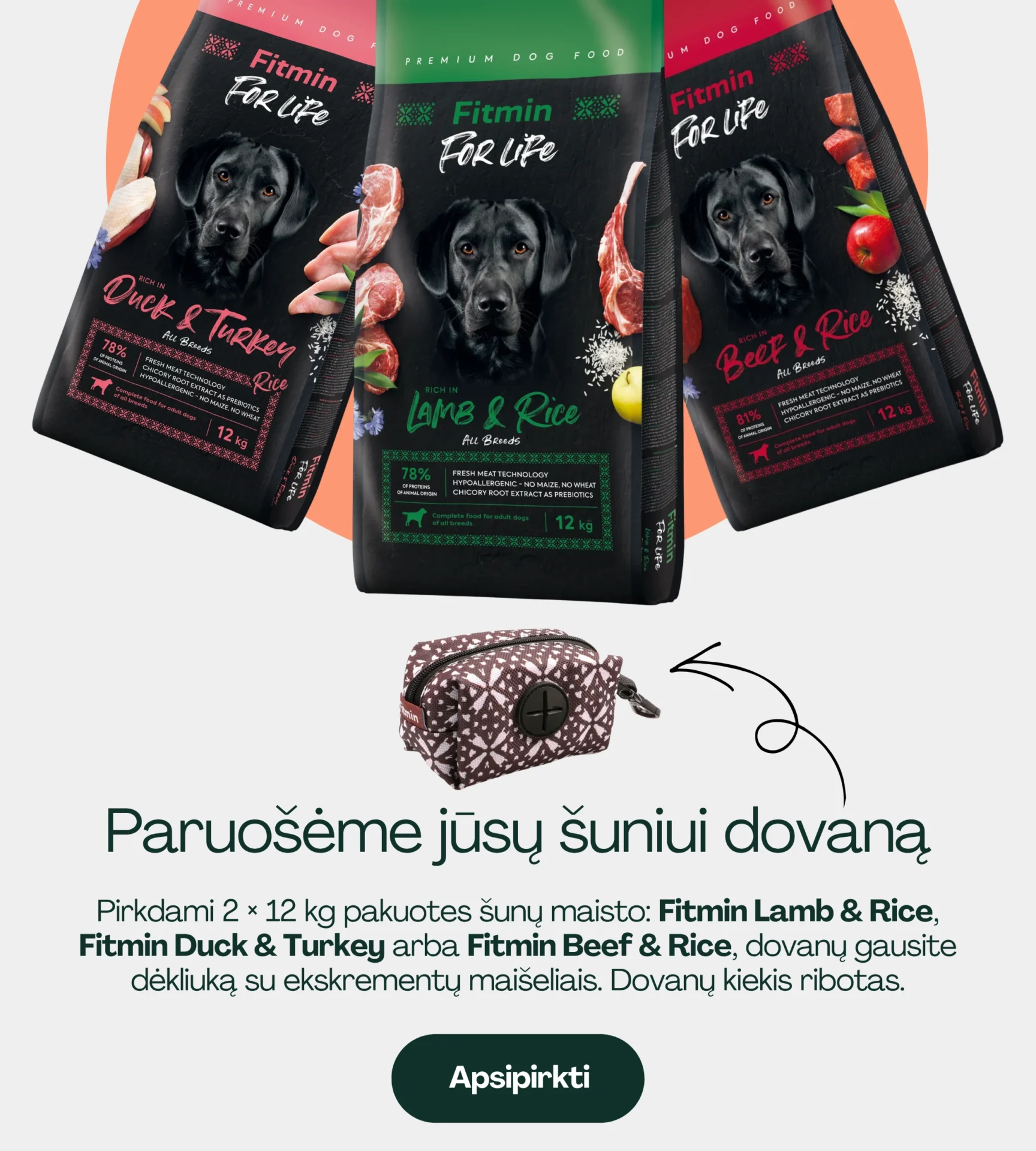 Fitmin dėklas dovanų Mobile banner