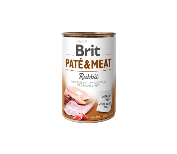 Brit Care Pasta un gaļa Trušu pastēte suņiem