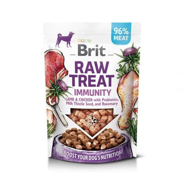 Brit Raw Treat Immunity külmkuivatatud maiuspalad koertele 40 g