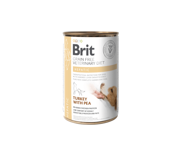 Brit Veterinary Diets Hepatic konserveeritud toit koertele