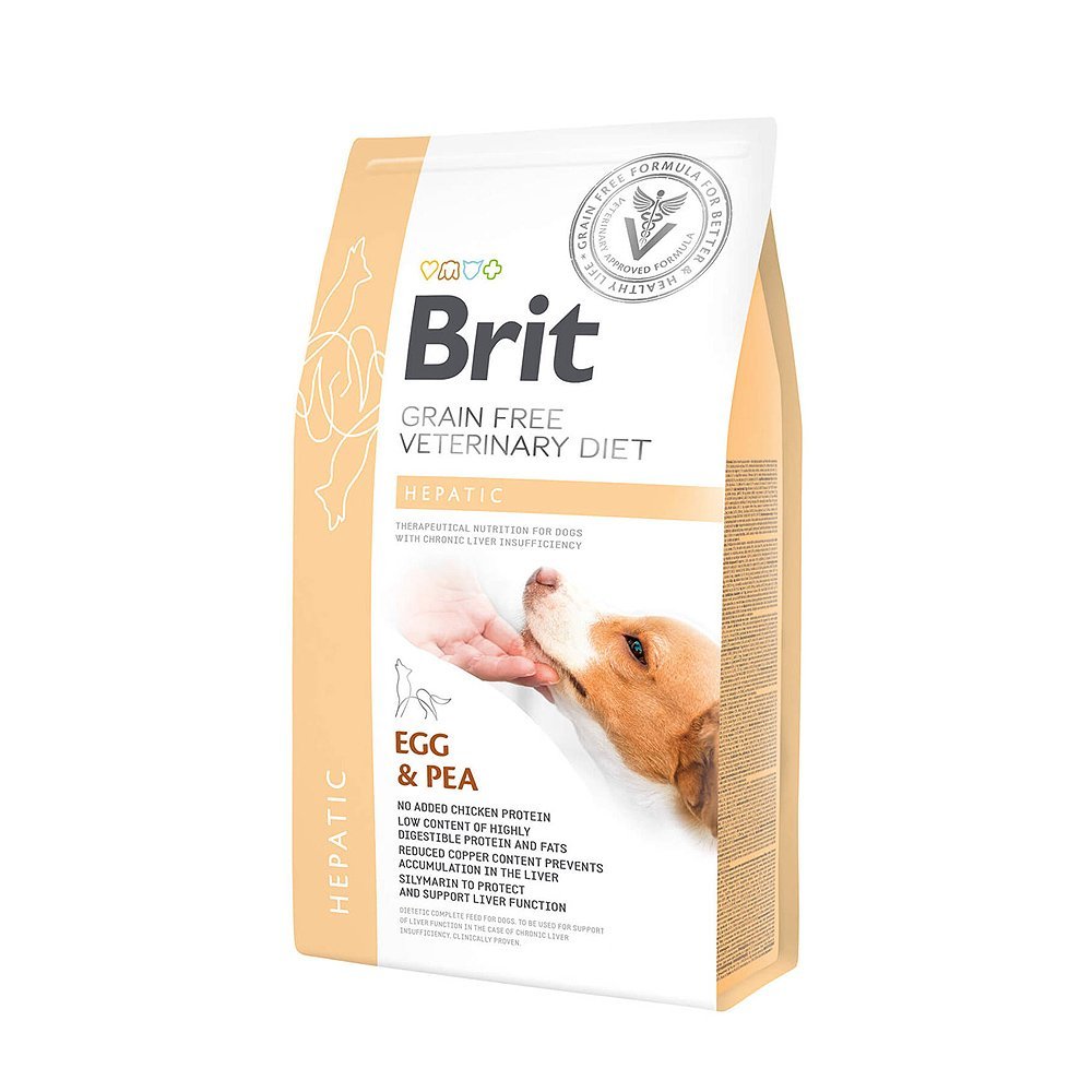 Brit Veterinary Diets Hepatic sausas maistas šunims