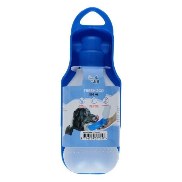 CoolPets Fresh 2GO gertuvė šunims, 300 ml, mėlyna