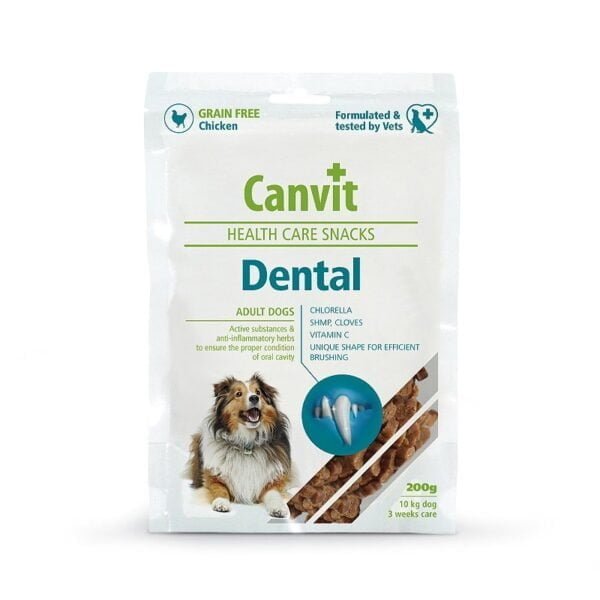 Canvit Dental skanėstai šunims 200 g