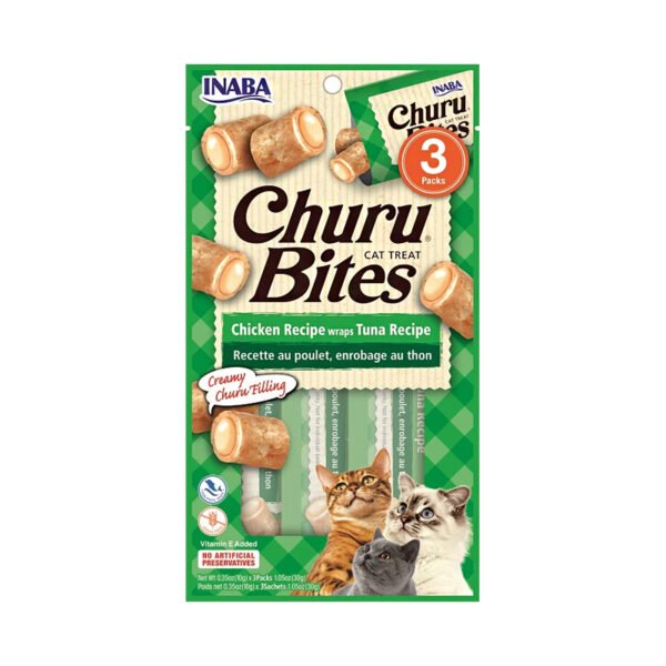 Churu Bites Chicken Tuna gardumi kaķiem 30 g