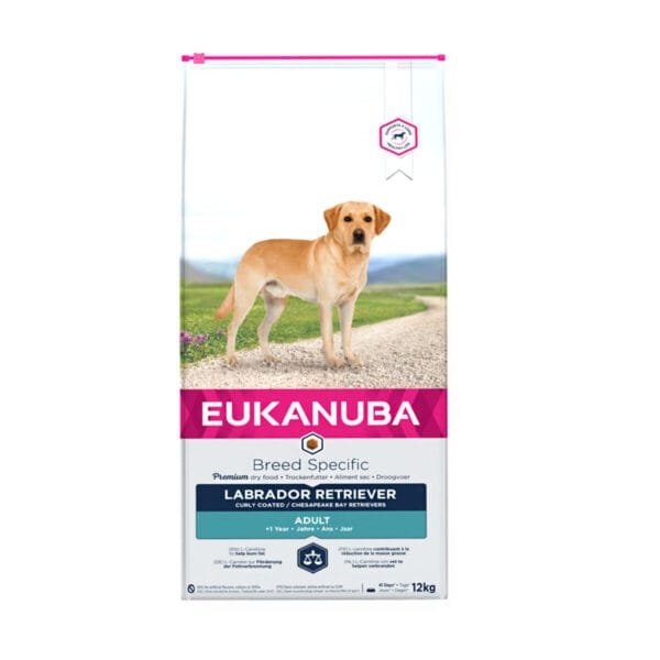 Eukanuba Labrador Retriever Adult Chicken sausas maistas šunims 12 kg