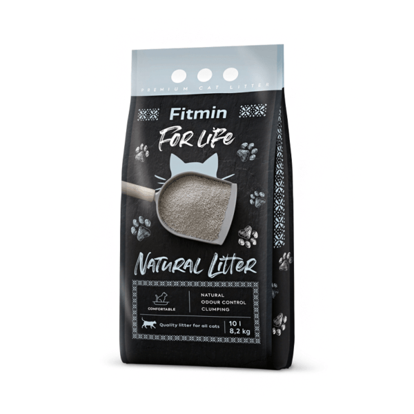 Fitmin for Life Natural Litter bentonitinis kačių kraikas 10L