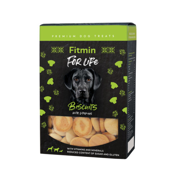 Fitmin For Life Jēra gaļas cepumi suņiem 180 g