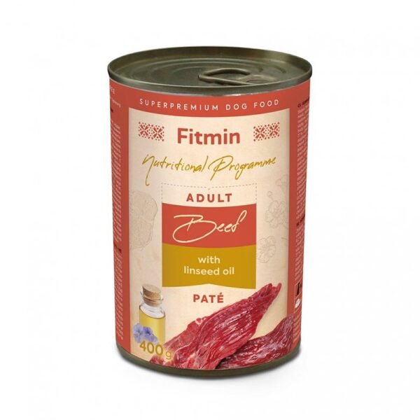 Fitmin Nutritional Programme Adult Beef Pate konservai šunims