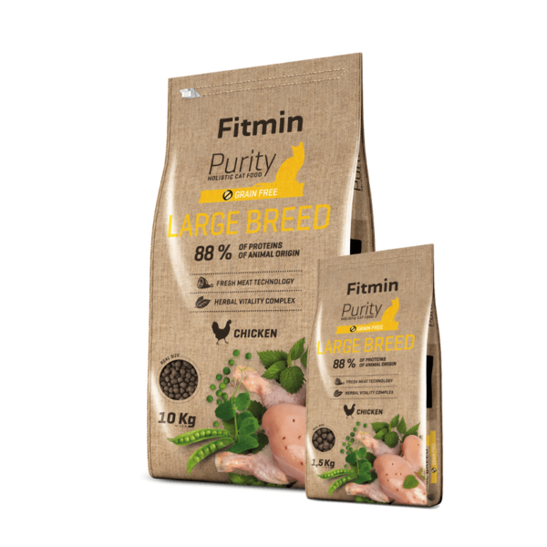 Fitmin Purity Large Breed sausas maistas katėms