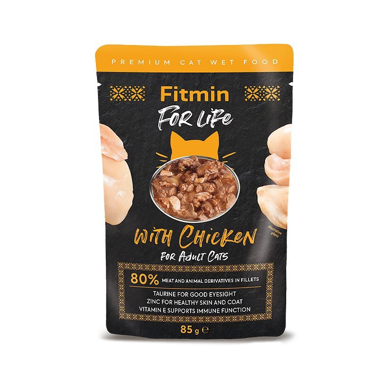 Fitmin for Life Adult Chicken konservai katėms