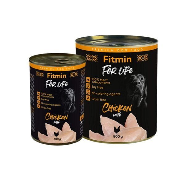 Fitmin for Life Chicken Pate konservai šunims