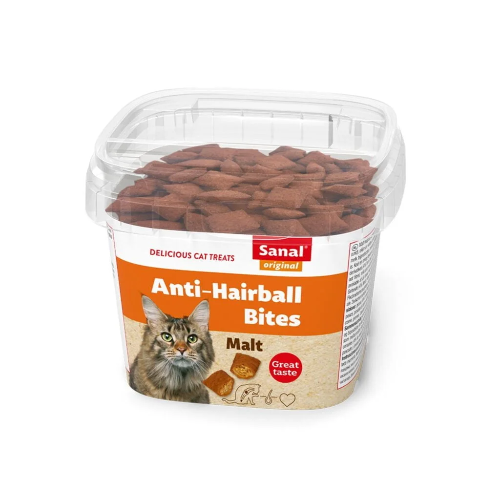 Sanal Anti-Hairball Cup pašaro papildas nuo sąvėlų katėms 75 g