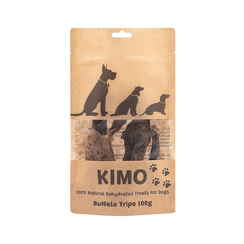 Kimo Buffalo Tripe skanėstai šunims 100 g
