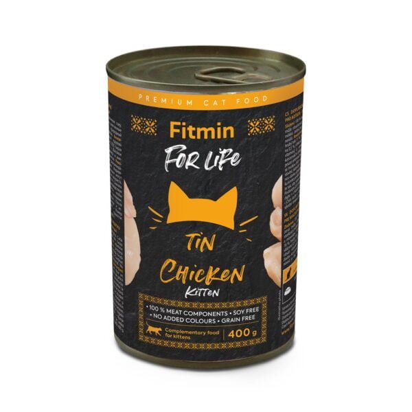 Fitmin for Life Kitten Chicken konservai 400 g