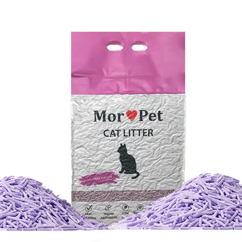 MorPet Tofu kačių kraikas, levandų kvapo