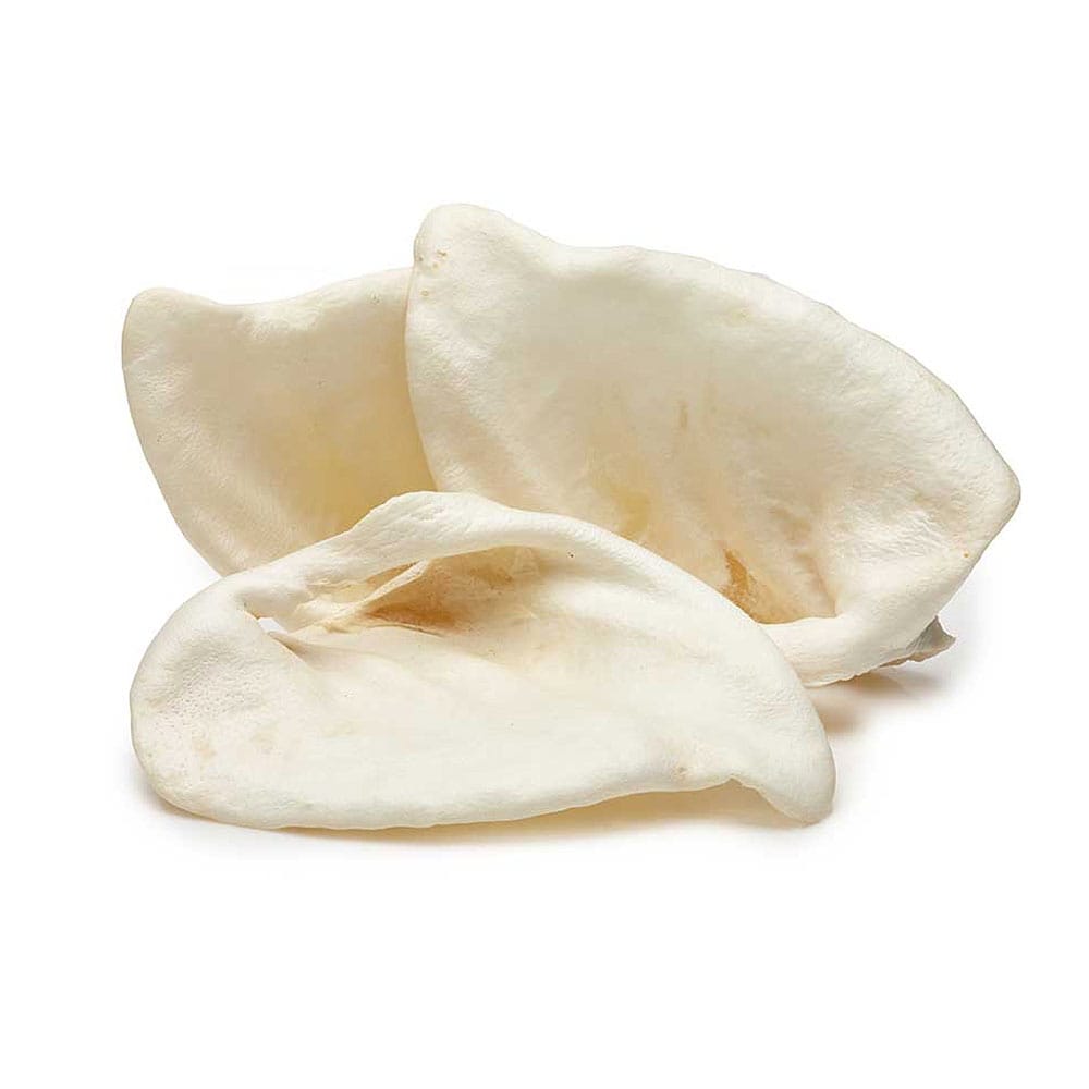 Abakus natūralios džiovintos kiaulės ausys, skanėstas šunims, 5 vnt