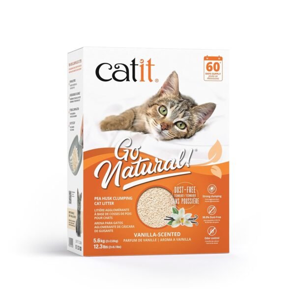 Catit Go Natural Tofu Vanilla kačių kraikas 5.6 kg