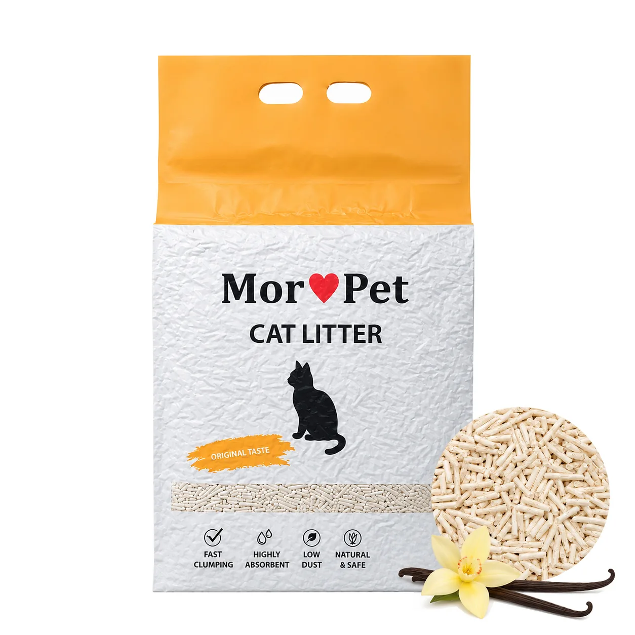 MorPet Tofu kačių kraikas, Originalus
