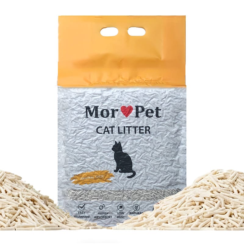 MorPet Tofu kačių kraikas, originalus