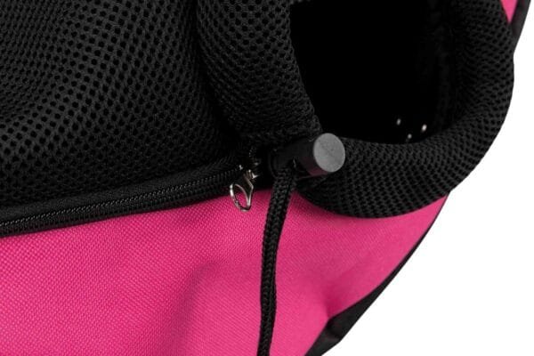 Trixie Sling augintinių nešyklė per petį, rožinė su juodu