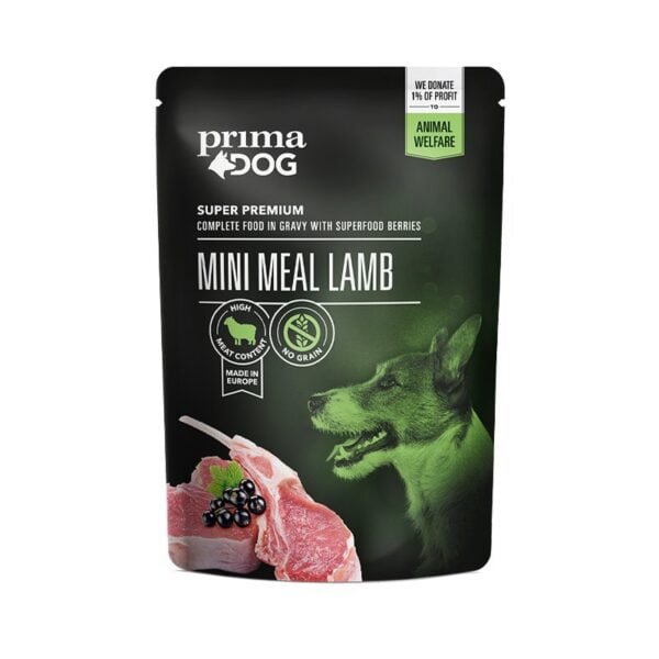 PrimaDog Mini Meal Lamb konservas suņiem