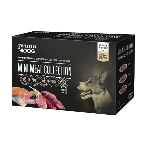 PrimaDog Mini Meal Multipack konservų rinkinys šunims