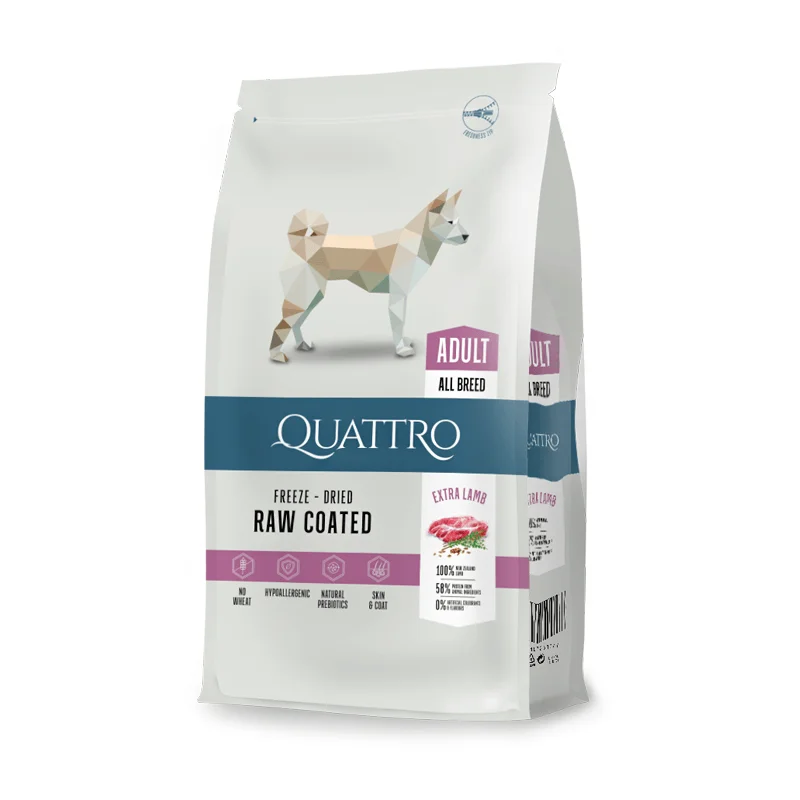 Quattro Adult All Breed Lamb sausas maistas šunims + DOVANA
