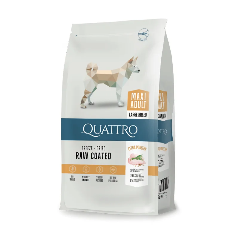 Quattro Maxi Adult Large Breed Poultry sausas maistas šunims