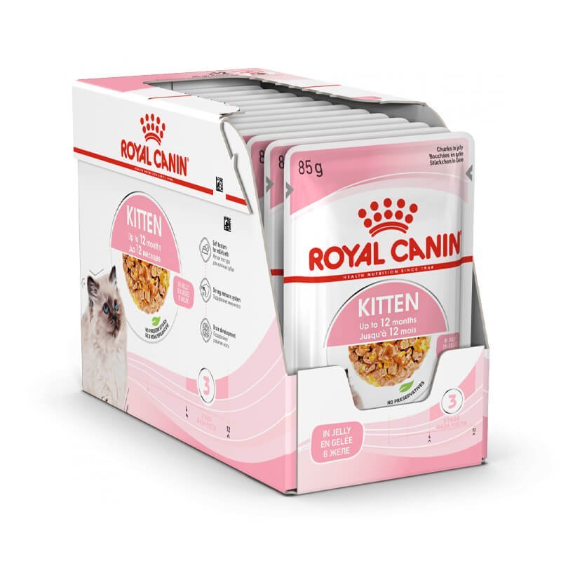 Royal Canin Kitten konservas drebučiuose
