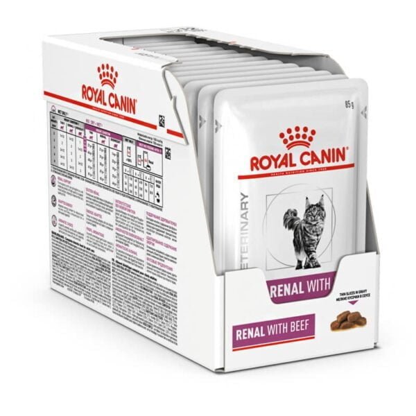 Royal Canin Renal Beef konserveeritud kastmes