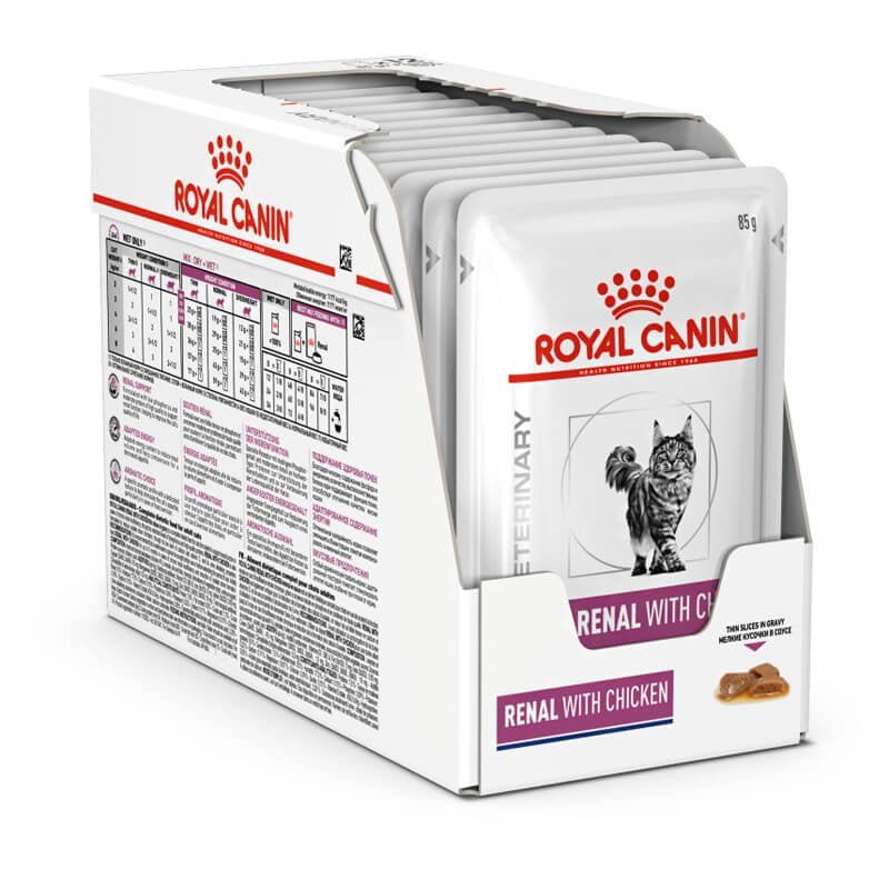 Royal Canin Renal Chicken konservai padaže