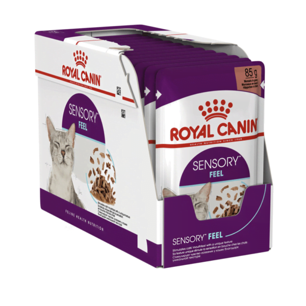 Royal Canin Sensory Feel konservai padaže dėžutė