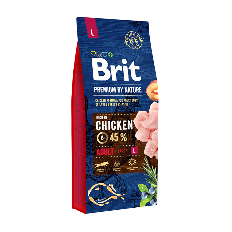Brit Premium by Nature Adult L sausas maistas šunims
