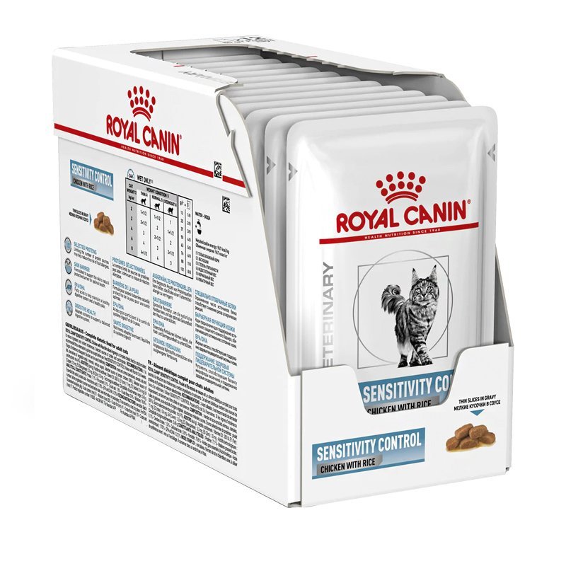 Royal Canin Sensitivity Control konservai katėms padaže