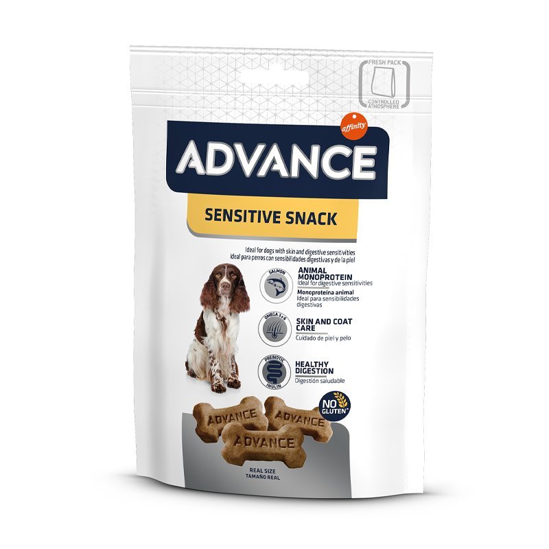 Advance Sensitive Snack skanėstai šunims 150 g