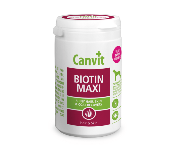 Canvit Biotin Maxi tabletid koertele 230g