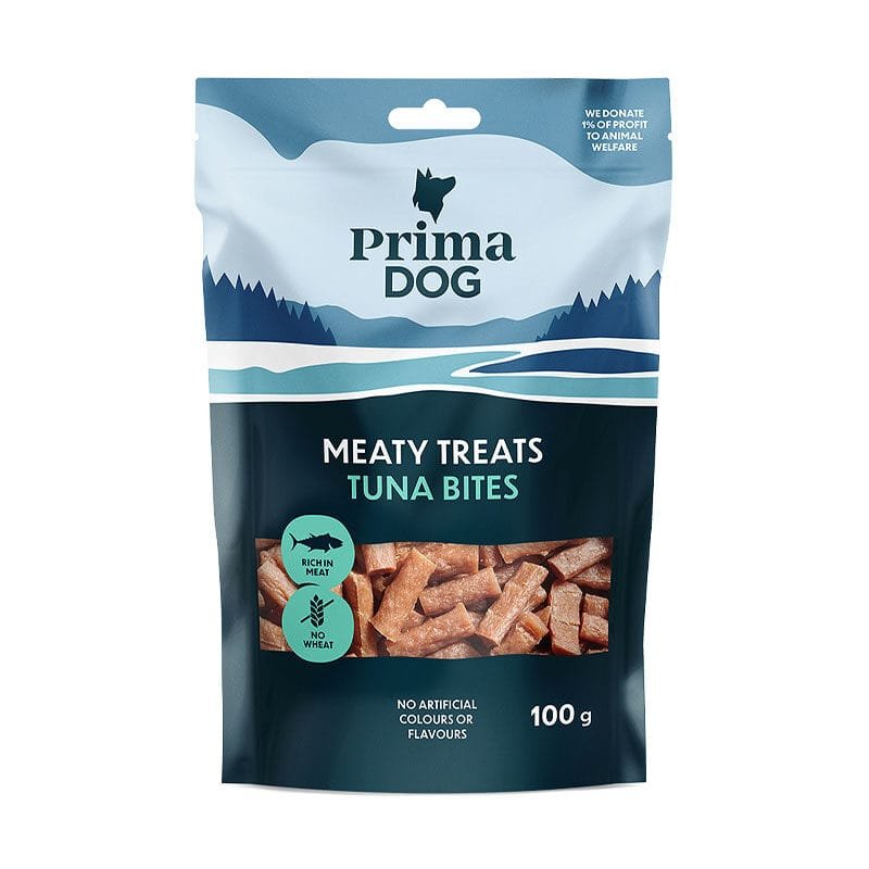 PrimaDog Tuna Bites gardumi suņiem 100 g