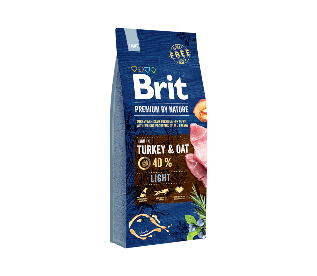 Brit Premium by Nature Light sausas maistas šunims
