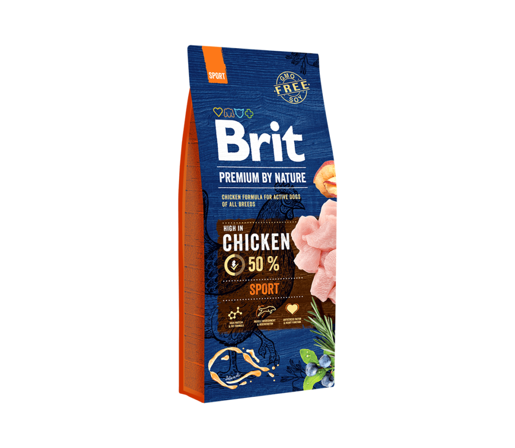 Brit Premium by Nature Sport sausas maistas šunims