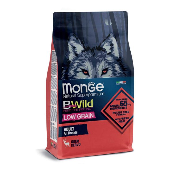 Monge BWild All Breeds Adult Deer kuivtoit koertele