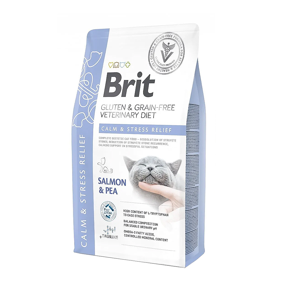 Brit Veterinary Diets Calm Stress Relief kasside kuivtoit 2 kg